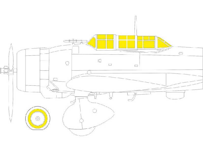 D3A1 Val TFace 1/48 - HASEGAWA - image 1