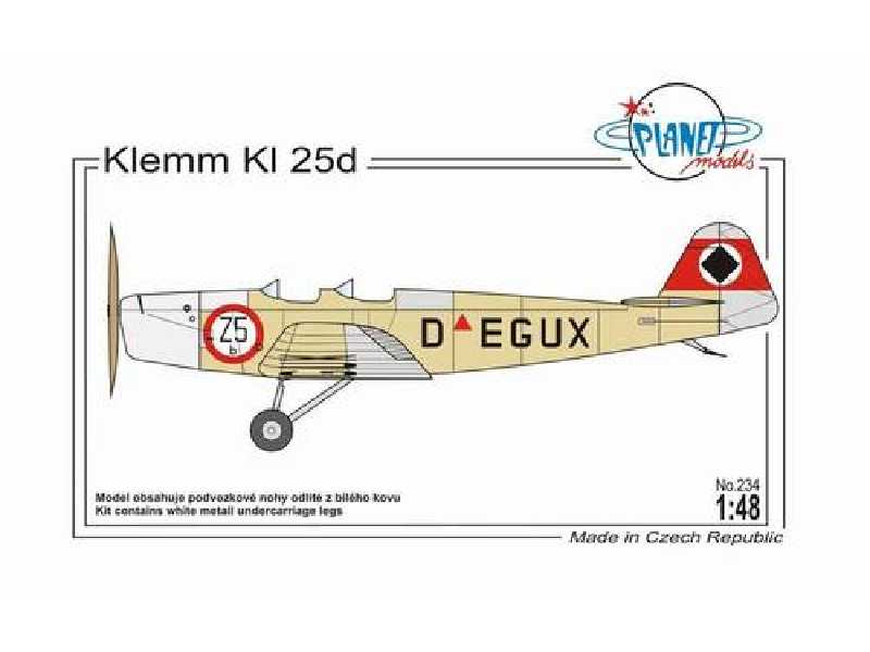 Klemm Kl25D - image 1