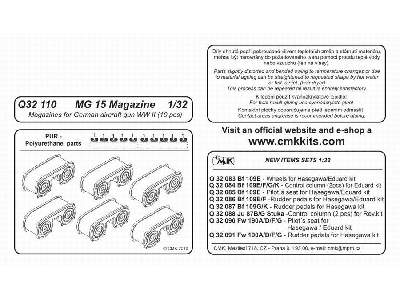 MG 15 Magazines for WW II Germ. Guns (10 pcs) 1/3 - image 2