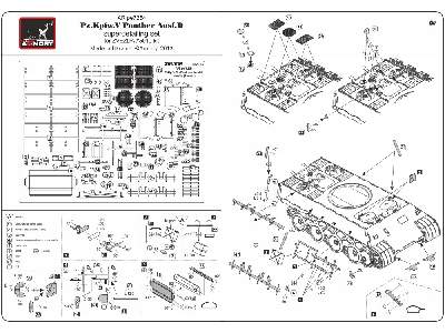 Pz.Kpfw.V Ausf.D Panther Detailing Set - image 4