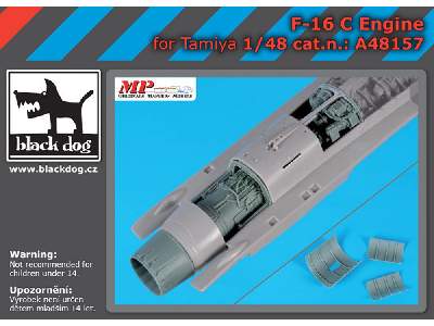 F-16 C Engine For Tamiya - image 1