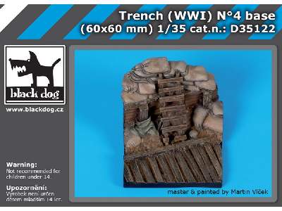 Trench (Wwi) N°4 Base (60x60 Mm) - image 1