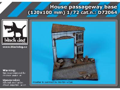 House Passageway Base (120x100 Mm) - image 1