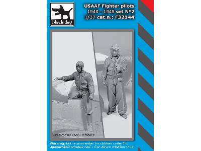 Usaaf Fighter Pilots 1940-45 Set N°2 - image 1