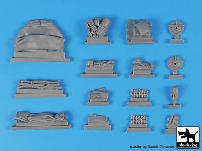 Wespe Sd.Kfz. 124 Accessories Set For Tamiya - image 2