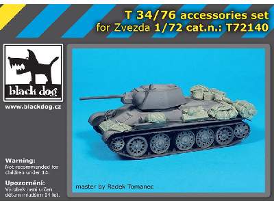 T 34/76 Accesories Set For Zvezda - image 1