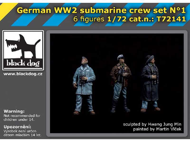 German Wwii Submarine Crew Set N°1 (6 Figures) - image 1