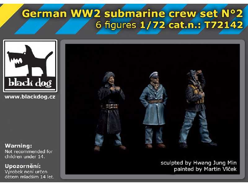 German Wwii Submarine Crew Set N°2 (6 Figures) - image 1