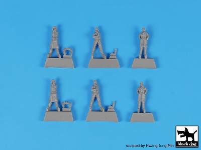 German Wwii Submarine Crew Set N°2 (6 Figures) - image 2