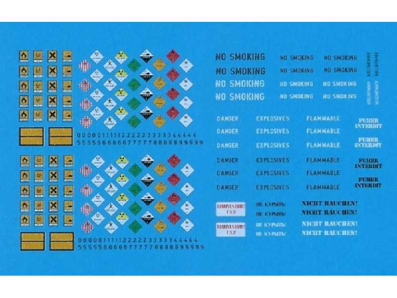 Hazardous Goods Warning Labels And Signs - image 1