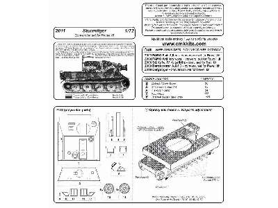 SUPER PACK Sturmtiger for Revell kit 1/72 - image 2