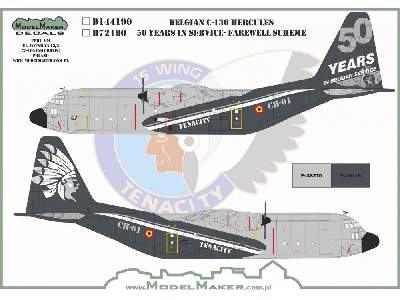 Belgian C-130 Hercules 50 Years In Service - Farewell Scheme - image 3