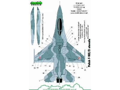 Polish F-16c/D Stencils - image 2