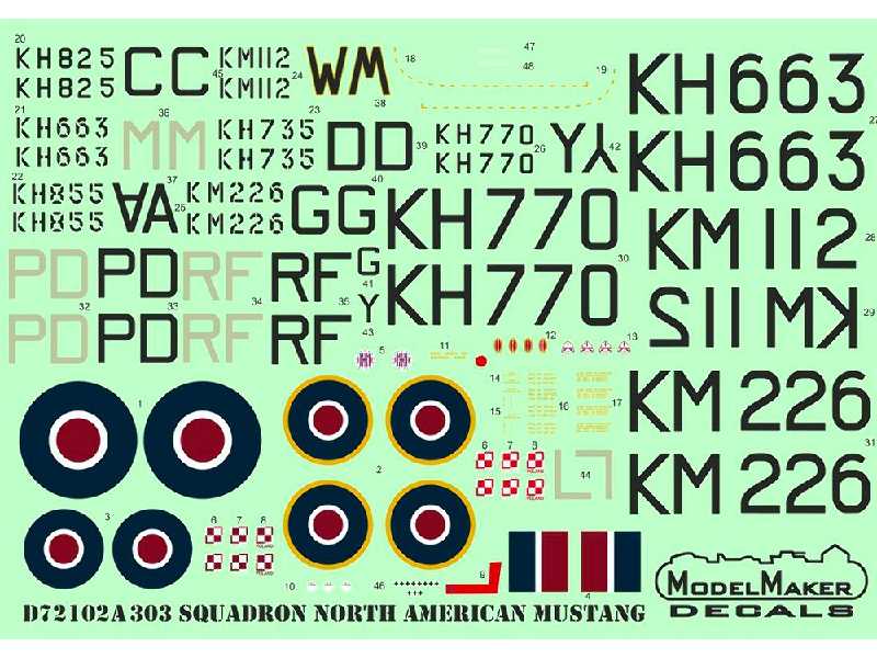 303 Squadron North Ameriacan Mustangs - image 1