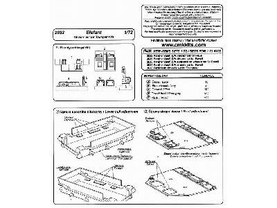 SP 906 SUPER PACK Elephant for Trumpeter kit 1/72 - image 2