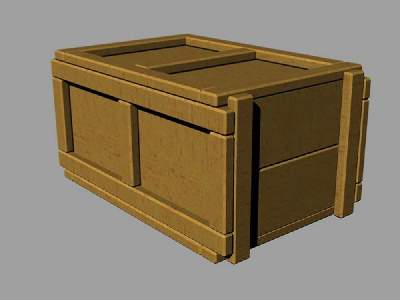 British Ration Boxes (Wood) - image 1