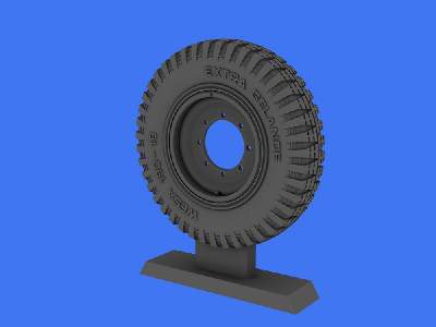 Spare Wheels For Sd.Kfz 11 & 251 (Gelande Pattern ) - image 3