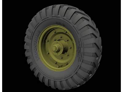Fordson Wot 6 Road Wheels (Dunlop) - image 1
