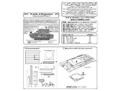 PzKpfw.III Bergepanzer convers.set - image 2