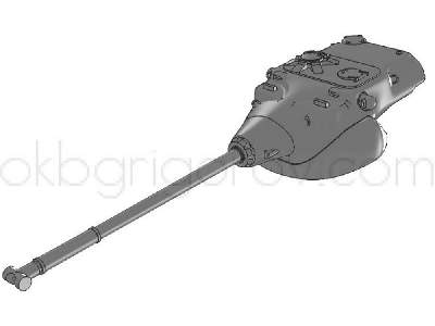 Turret For Usa Heavy Tank T58 - image 1
