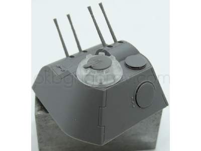 Turret For Pz.V Panther, 2 Cm Flakvierling, Rheinmetall Proposal - image 2