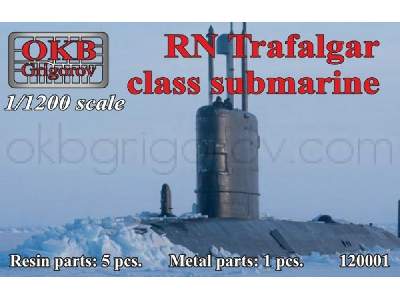 Royal Navy Trafalgar Class Submarine - image 1
