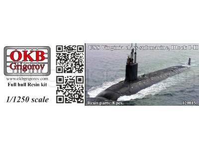 Uss Virginia Class Submarine, Block I-ii - image 2