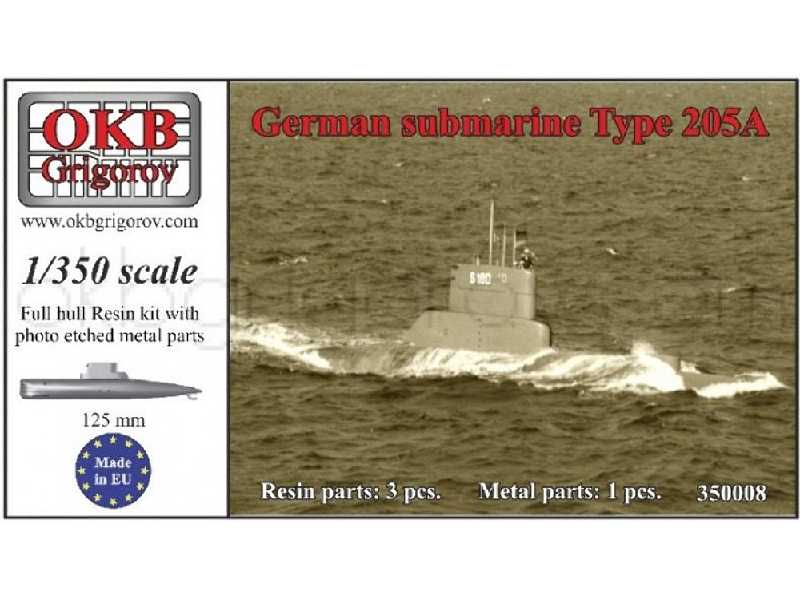 German Submarine Type 205a - image 1