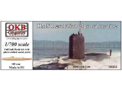 Hms Resolution Class Submarine - image 1