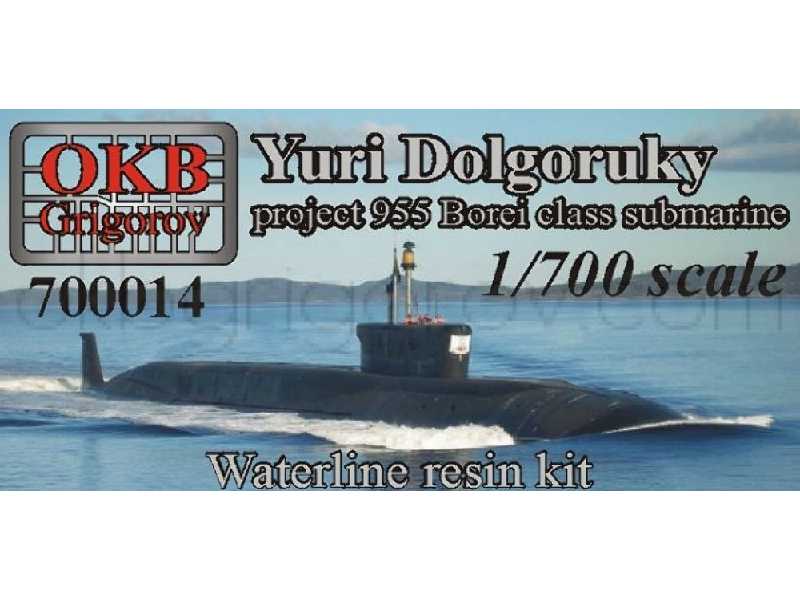 Yuri Dolgoruky, Project 955, Borei Class Submarine ,waterline - image 1