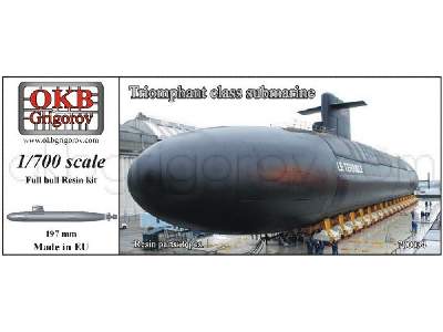 Triomphant Class Submarine - image 1