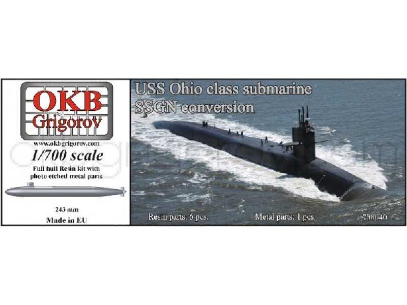 Uss Ohio Class Submarine,ssgn Conversion - image 1