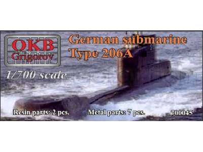 German Submarine Type 206a - image 1