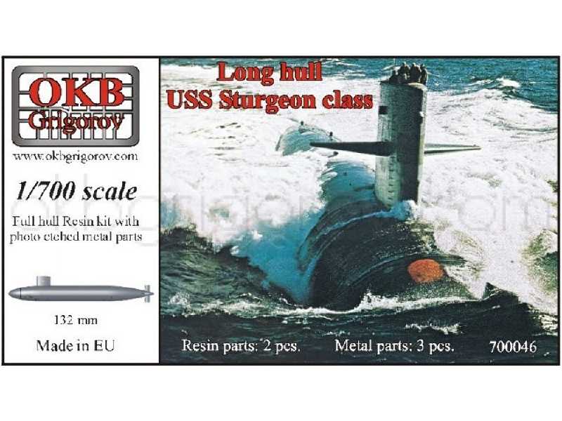 Long Hull Uss Sturgeon Class Submarine - image 1