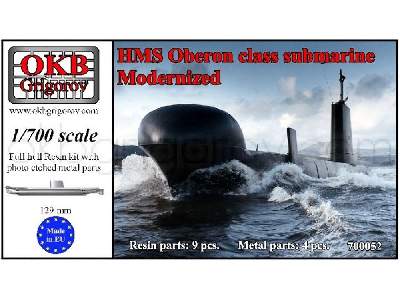 Hms Oberon Class Submarine, Modernized - image 1