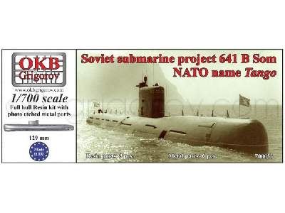Soviet Submarine Project 641 B Som (Nato Name Tango) - image 1