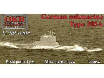 German Submarine Type 205a - image 1