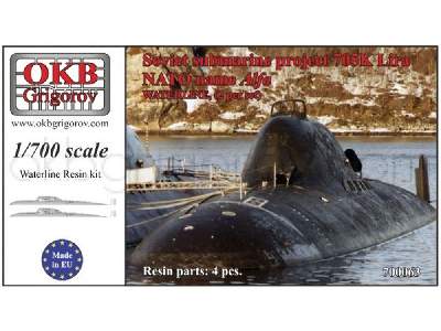 Soviet Submarine Project 705k Lira (Nato Name Alfa),waterline, (2 Per Set) - image 1