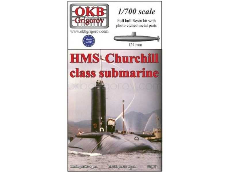 Hms Churchill Class Submarine - image 1
