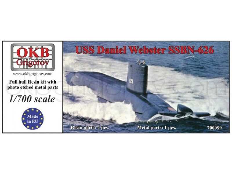 Uss Daniel Webster Ssbn-626 - image 1 Uss Daniel Webster Ssbn-626 - image 1