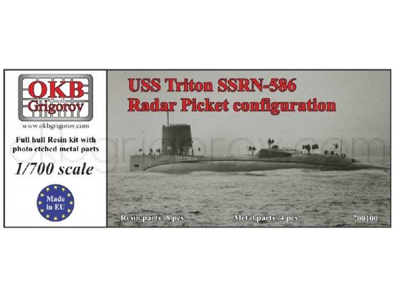Uss Triton Ssrn-586, Radar Picket Configuration - image 1
