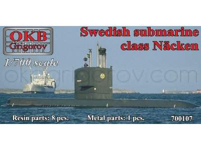 Swedish Submarine Class Näcken - image 1