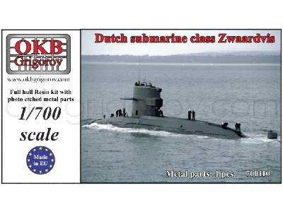 Dutch Submarine Class Zwaardvis - image 1
