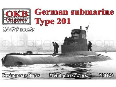 German Submarine Type 201 - image 1