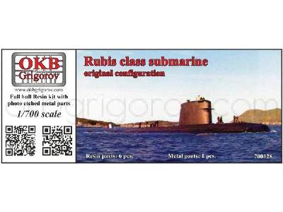 Rubis Class Submarine, Original Configuration - image 1