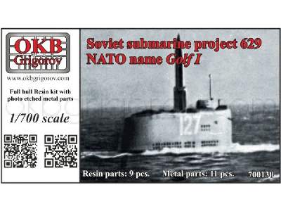 Soviet Submarine Project 629 (Nato Name Golf I) - image 1