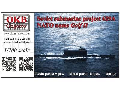 Soviet Submarine Project 629a (Nato Name Golf Ii) - image 1