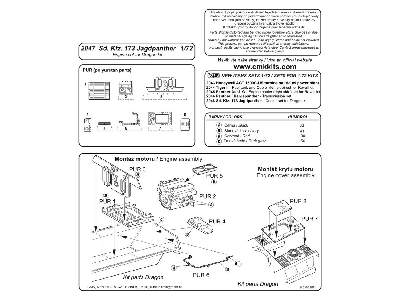 S.Kfz.173 Jagdpanther engine set Dragon - image 2