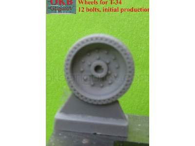 Wheels For T-34,12 Bolts, Initial Production - image 1