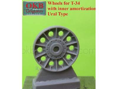 Wheels For T-34 With Inner Amortization, Ural Type - image 1